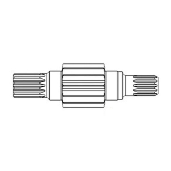 RH Bull Pinion Shaft Fits Case IH Tractor Models 1086 1486